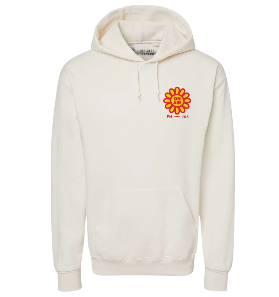 Brooke & Jeffrey Unisex Hoodie - Cream