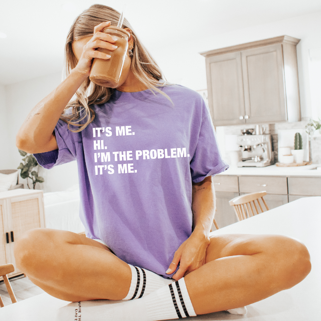 4 Things® 'It's Me' Relaxed Fit T-Shirt - Lavender