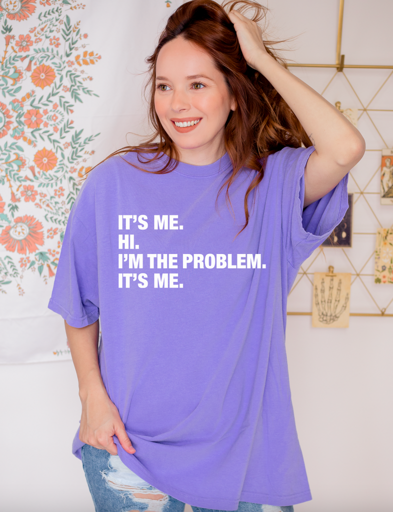 4 Things® 'It's Me' Relaxed Fit T-Shirt - Lavender