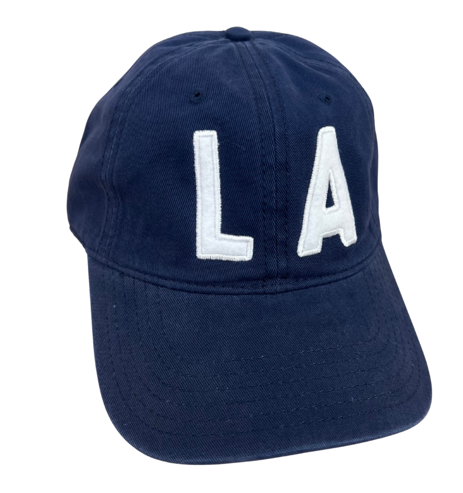 Los Angeles 'LA' Baseball Cap - NAVY