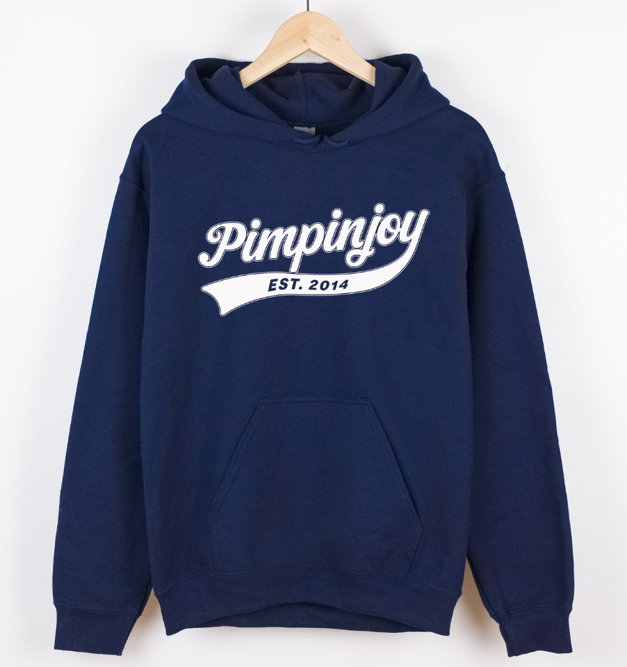 *NEW* PIMPINJOY Est. 2014 Unisex Hoodie - Navy