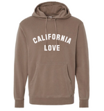 'CALIFORNIA LOVE' Unisex Hoodie - VINTAGE BROWN