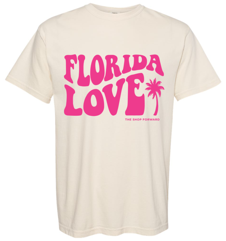 FLORIDA LOVE Unisex Tee - IVORY