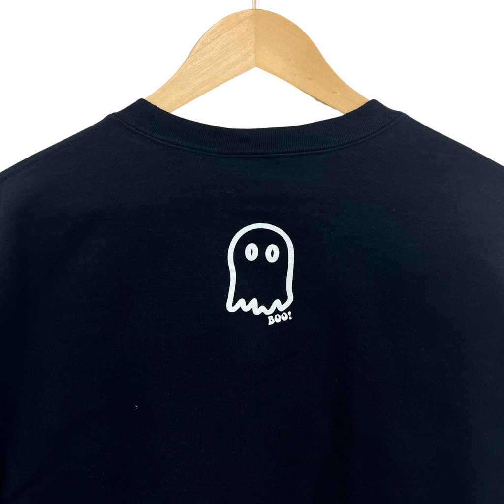 Halloween 'GET SPOOKY' Pullover - BLACK