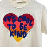 'IT'S COOL TO BE KIND' UNISEX TEE - IVORY