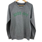 'MORE JOY' Pullover Sweatshirt - Grey