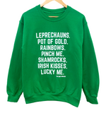 ST PATRICK'S DAY UNISEX PULLOVER - GREEN