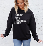 4 Things® Bobby Bones Show Lightweight Pullover - Faded Black