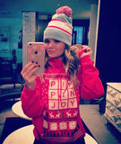 Limited Edition Christmas #PIMPINJOY Hoodie - Red