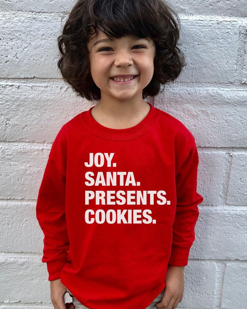 Kids 4 THINGS® Christmas Long Sleeve Tee