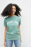 MORE JOY Unisex Tee - Vintage Forest Green